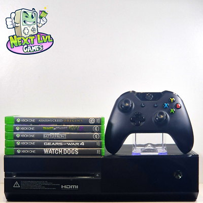 Microsoft Xbox One Console Free Games Warranty UK