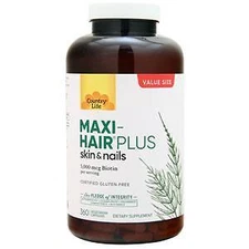 Country Life Maxi-Hair Plus  360 vcaps