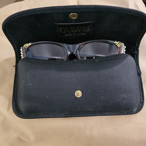 RARE Vintage EMMANUELLE KHANH Eyeglasses Sunglasses EK 1601 TOR 18 Jewels France - Picture 6 of 9