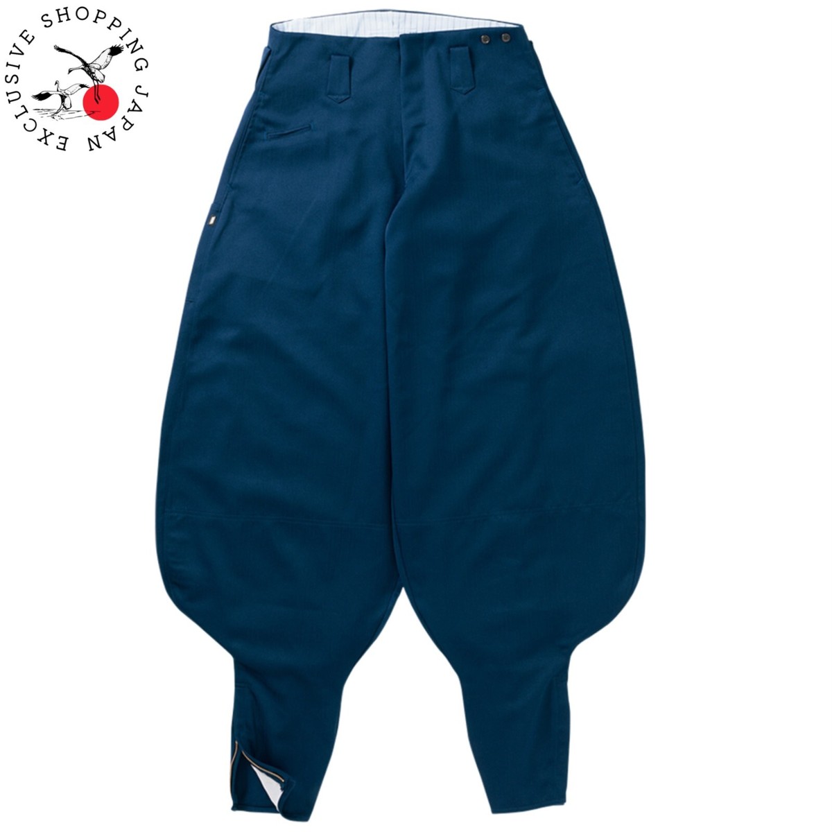 TORAICHI Nikkapokka Japanese Tobi Men Work Pants NAVY High Quality