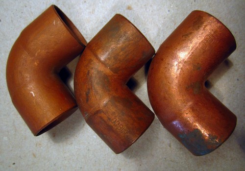 3/4" Nibco Copper Fitting Lot 3 Close Fit Elbow NOS Made in USA Heavy Plumbing