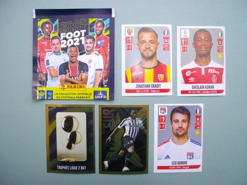 25 VIGNETTES - STICKERS PANINI FOOT 2017 CHAMPIONNAT DE FRANCE IIII