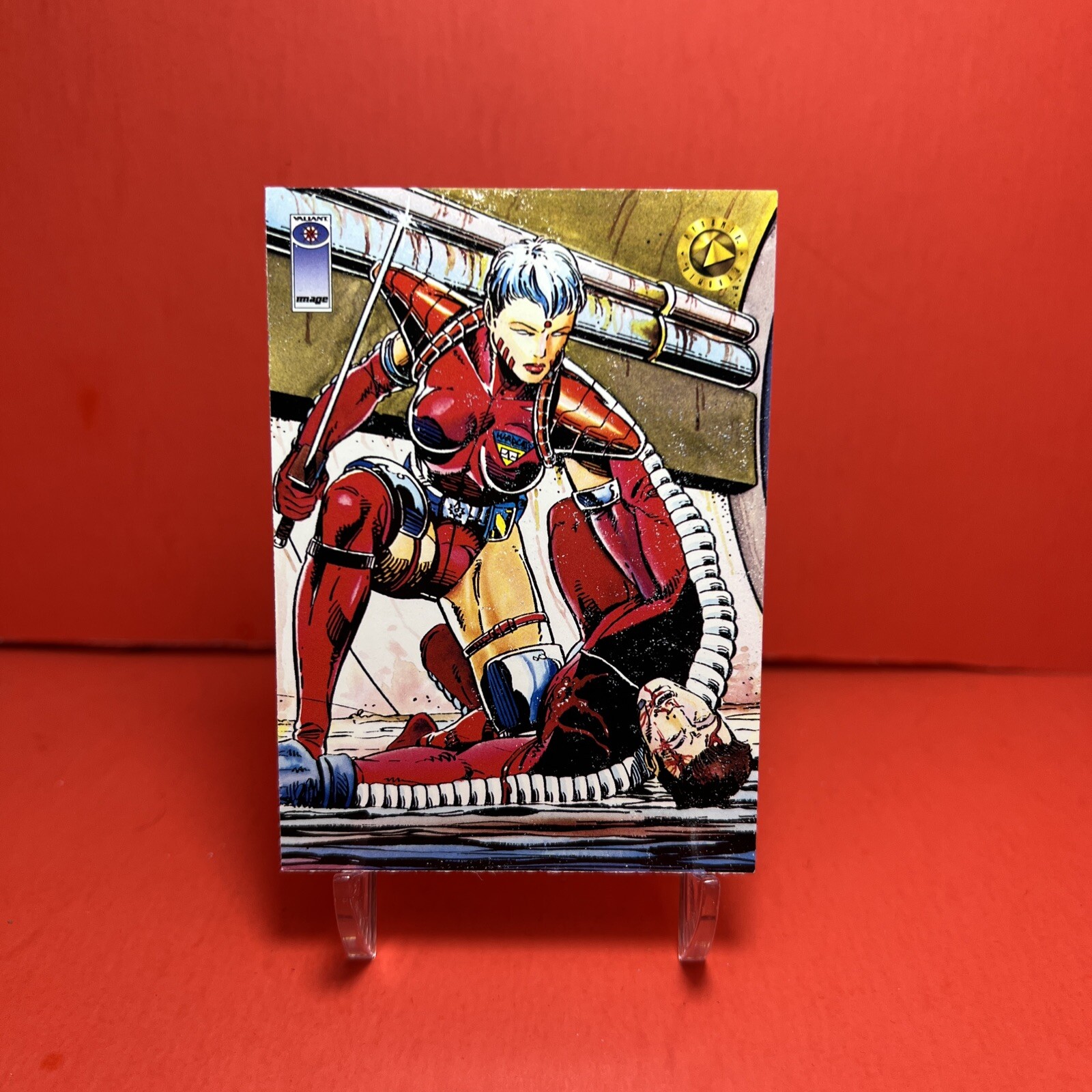 1993 Upper Deck Deathmate Flatline #59 VG🦄