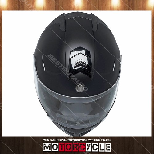 T27B Full Face Modular Motorcycle Helmet Bluetooth Dual Visor Flat Black S DOT - Bild 5 von 10