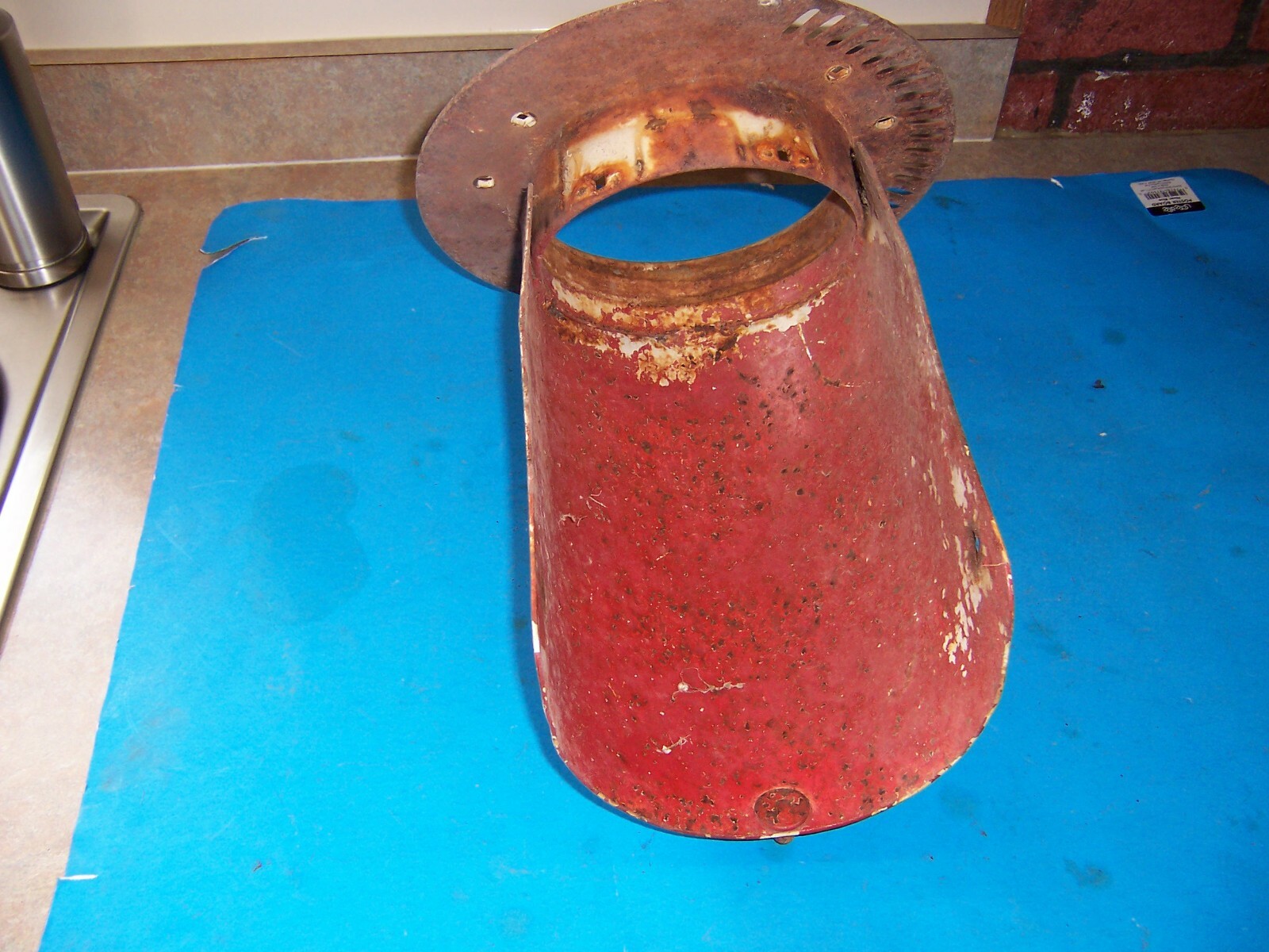 CUB CADET SNOW BLOWER DEFLECTOR BASE QA36 QA42 (NO RUST HOLES) eBay