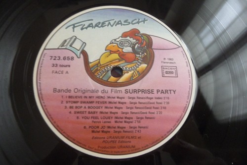 SURPRISE PARTY LP OST BOF VADIM MICHEL MAGNE CAR COVER. - Imagen 3 de 3