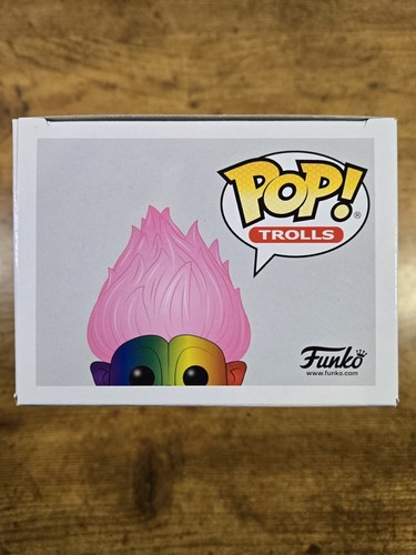 Funko POP ABOVEDADO! Good Luck Trolls #03 Pink Troll, 2019 en protector, nuevo - Imagen 6 de 8