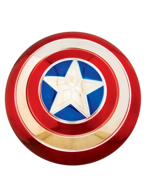 Rubies 34947 - Captain America Schild - Electroplated Shield - Metallic Marvel A