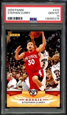 Stephen Curry Rookie Card 2009-10 Panini #372 PSA 10. rookie card picture