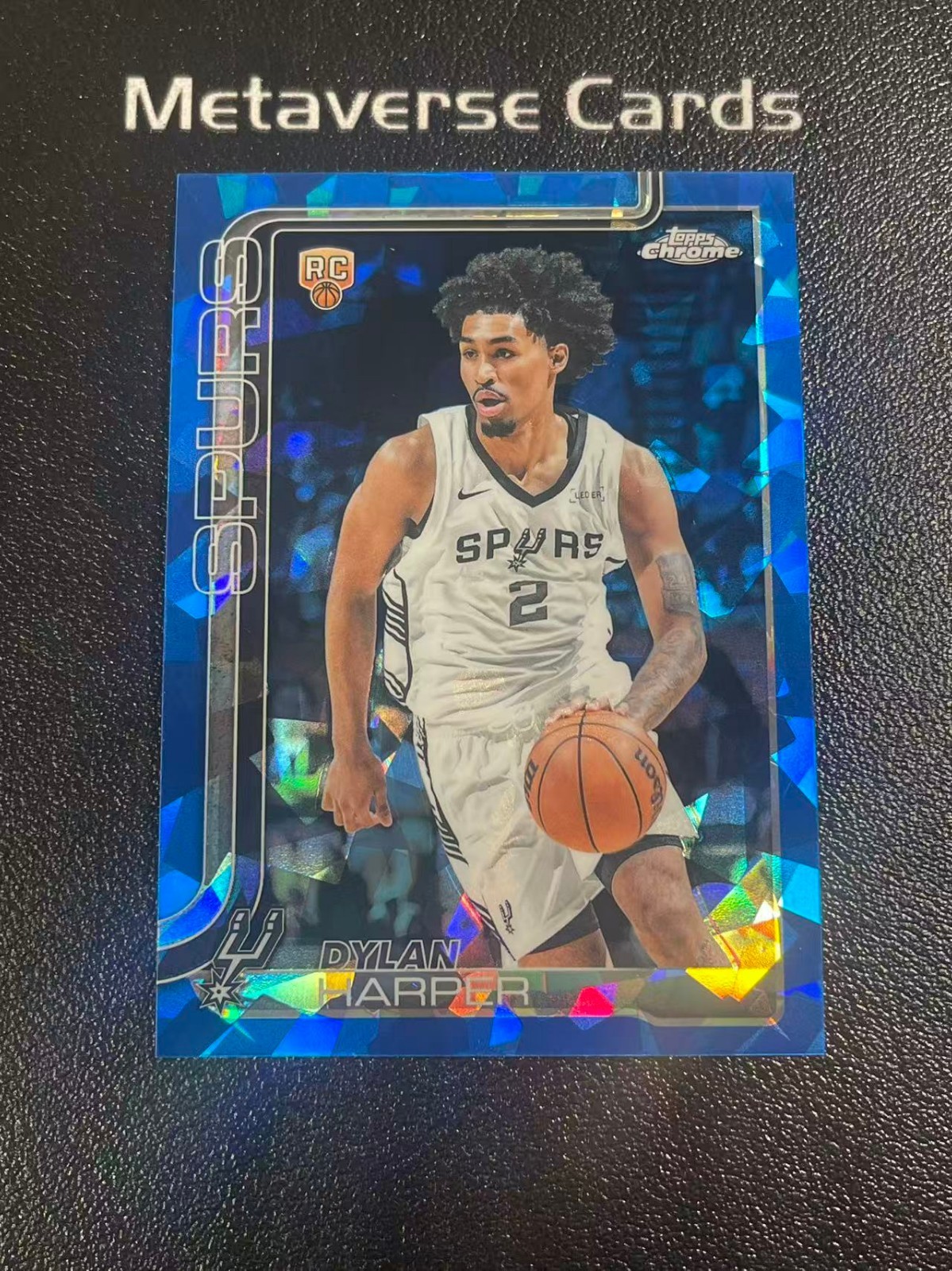 2025-26 Topps Chrome Sapphire Edition Rookie RC Dylan Harper #252 2