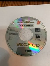 Sega CD advanced dungeons and dragons eye of the beholder disc only