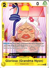 GLORIOSA (GRANDMA NYON) OP14-103 C ONE PIECE NM OP14 HUJIWARA