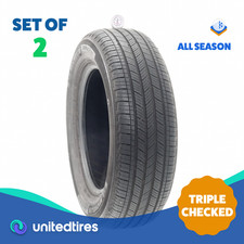 Set Of 2 Used 22565r17 Michelin Primacy As 102h - 732