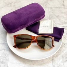 Gucci 57mm Havana Sunglasses with Brown Lenses, EUC, MSRP 370