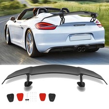 Gloss Black 55 Rear Trunk Spoiler Wing Racing Abs For Porsche Boxster Cayman