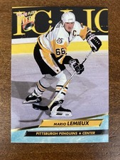#165 Mario Lemieux - Pittsburgh Penguins - 1992-93 Ultra Hockey