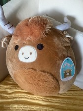 Squishmallows Wilfred Highland Longhorn 12 Inch Plush