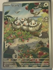 Pokémon TCG Starly Holo Card 221/198 SV01 Scarlet & Violet Base Set NM on eBay
