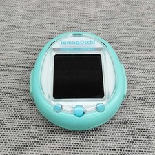 Bandai Tamagotchi Smart Mint Blue Used with Signs of Use, From Japan Good