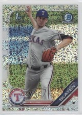2019 Bowman Draft Chrome Sparkles Refractor Justin Slaten #BDC-24 0l9t