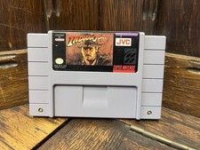 SNES Indiana Jones’ Greatest Adventures Cart Only Super Nintendo Authentic Works