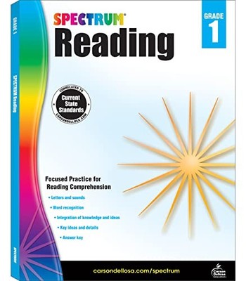 Spectrum Reading Workbook, Grade 1: Volume 20 - Spectrum