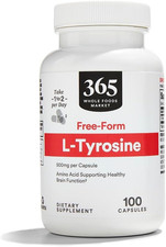 , L Tyrosine 500Mg, 100 Capsules