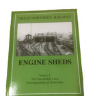 Vintage Railway Train Book Great Northern Railway Engine Sheds Vol 2