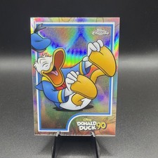 Donald Duck 2024 Topps Chrome Disney #DD-7 90th Anniversary