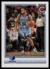 2016-17 Panini Complete #92 Brandan Wright Memphis Grizzlies