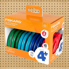 Fiskars Kids Blunt Tip Scissors Classpack: 5 ...