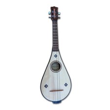 Medieval Gittern 4 strings instrument handmade
