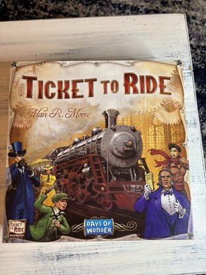 Days of Wonder Ticket To Ride by Alan R. Moon Train Adventure Board Game- Comple
