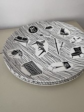 Vintage  Ridgeway Homemaker Enid Seeney 1950s/60s  Dinner Plate 10” x3