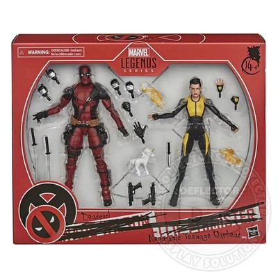Deflector DC  Marvel Legends Series Deadpool 2 2 Pack Figur Vitrine