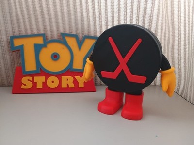 Toy story hockey puck and tittle 3D Print toy only for display, not a toy