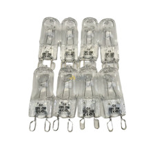 8X BOSCH MICROWAVE HALOGEN LAMP LIGHT BULB GLOBE|SUITS: BOSCH HMT35M653A/39