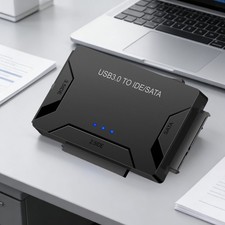 USB 3.0 to IDE SATA Converter External Hard Drive Adapter Kit 2.5"/3.5" CablLS