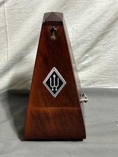 Vintage Germany WITTNER wood wind up METRONOME music beat PARTS REPAIR