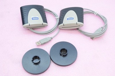 LOT OF 2 HID OMNIKEY 3121 USB ID Smart Card Reader T8-B14