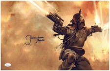 JEREMY BULLOCH Signed 11x17 Photo Star Wars Boba Fett Autographed JSA COA 5