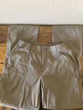 Kuhl Renegade Pants Kids Youth Size Large 14-16 Khaki Gray Hiking Fishing Travel