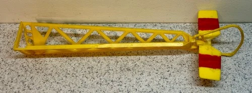 1970 Hasbro Gi Joe Adventure Team AT Stolen Idol Helicopter Boom & Tail Section