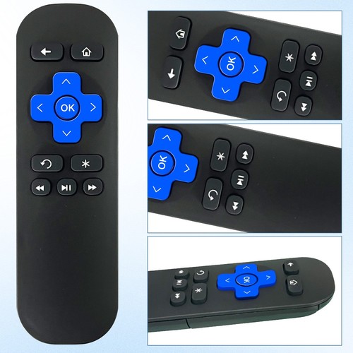 (4 Pack) ROKU1 Replacement Remote Control for Roku Streaming Box ...