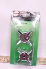 (2-Pk) Danco Cross Style Faucet Handle Metal 88090