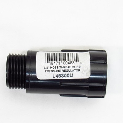 (8) Raindrip 3/4'' Hose Threaded 25 PSI Drip System Pressure Regulators, L46300U