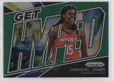 2022 Panini Prizm WNBA Get Hyped Green Prizm Jonquel Jones #11 12v9