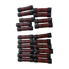 LOT OF 21 Burndy ACSR-2 10A 125V AC Plug Fuse Type S Rejection Base Fustat