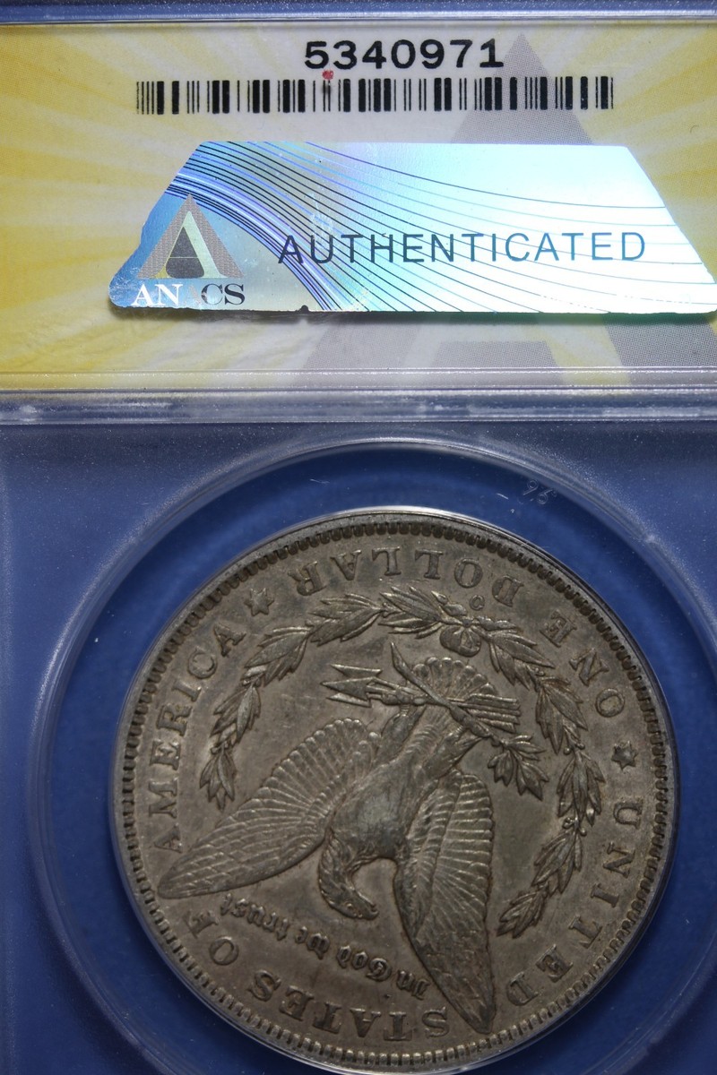 1891年 光緒元宝 AU 50  1891 O ANACS AU50 MORGAN SILVER DOLLAR #B51113 | eBay