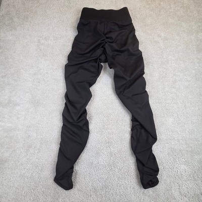 Skinnify Resistance Band Leggings Women's Size S Black Active Athletic